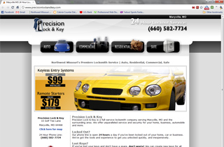 Precision Lock and Key Website