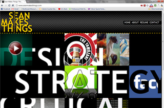 Sean Makes Things Portfolio Website